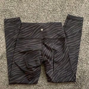 Lululemon wunder under high rise tight 25’’